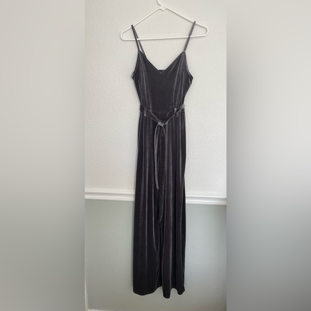 Forever 21 Velvet jumpsuit